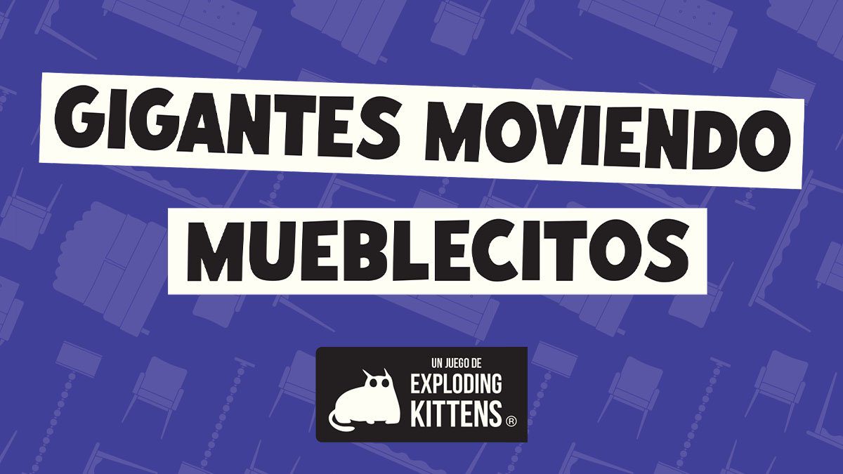 Gigantes moviendo mueblecitos Reseña juego de mesa de Asmodee