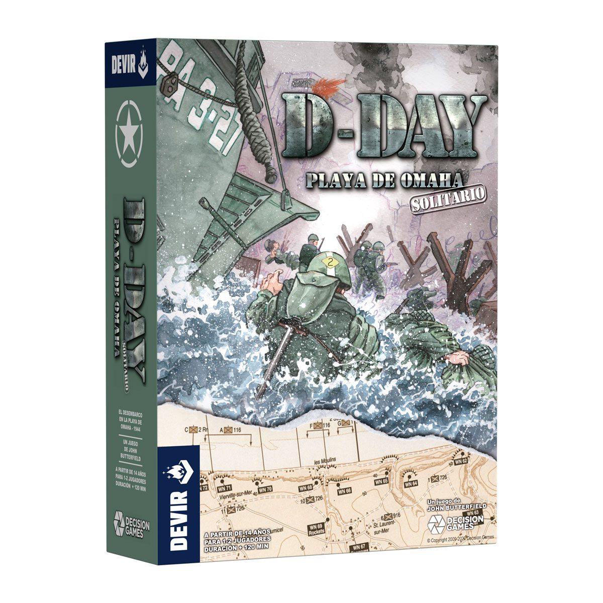 D-Day: Playa de Omaha Reseña – Un solitario muy completo de la II Guerra Mundial